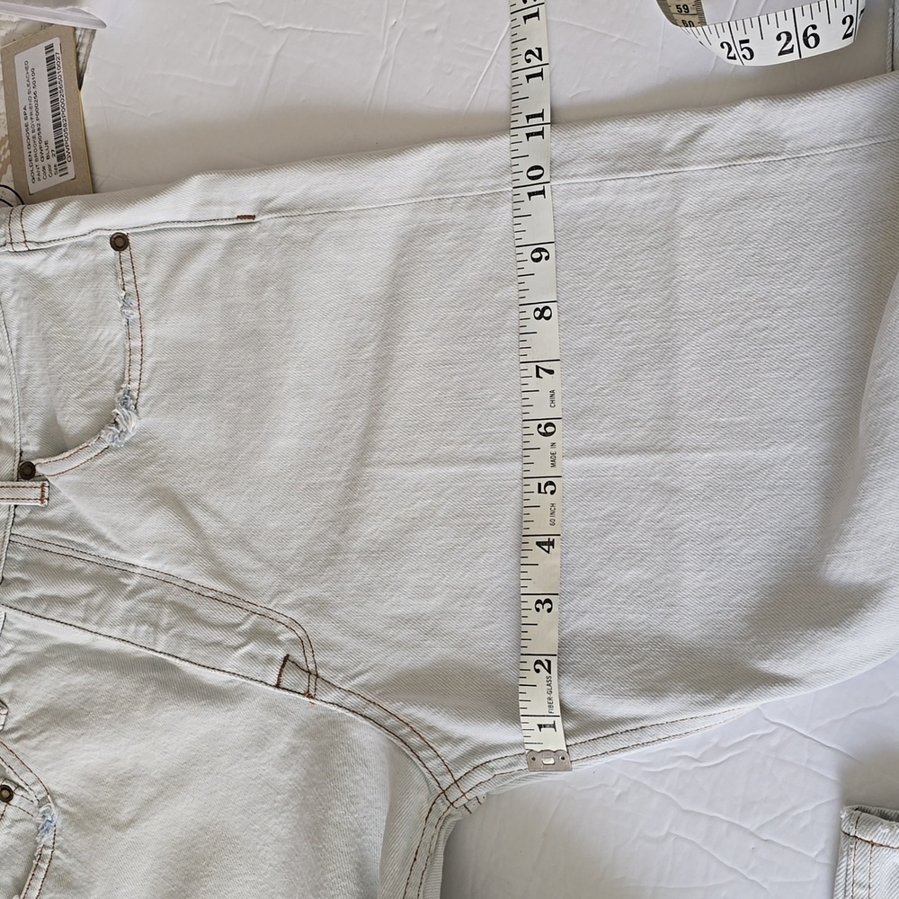 Golden Goose Brooke Boyfriend Bleached Jeans Size 27 - Picture 11 of 11